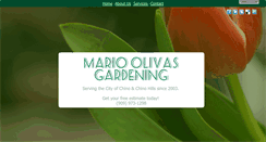 Desktop Screenshot of marioolivasgardening.com